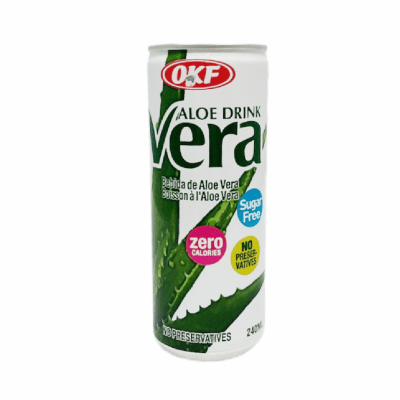 Caja Lata Aloe Vera Clasico Sugar Free 240ml x 30