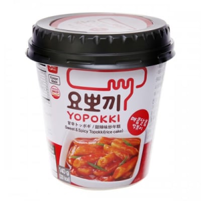 Caja Tteokbokki Dulce Picante 140g x 30