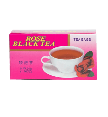 Caja Te Rojo con Rosas (BT903) 50g x 160