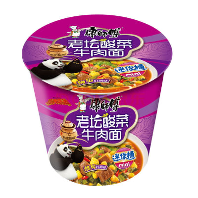 Caja Ramen Inst Cup Mini Carne Agri-Picante 71g x 12