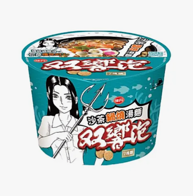 Caja Ramen Inst. Pote Sabor Cerdo BBQ 113g x 12