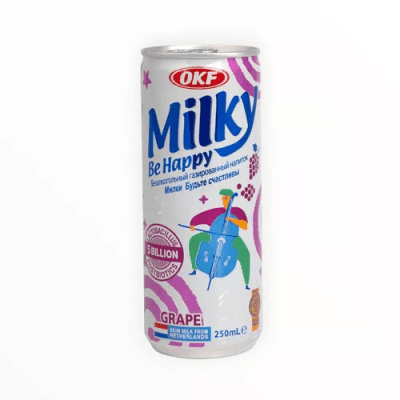 Caja Bebida Milky Uva 250mlx24