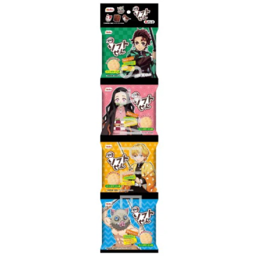 Caja Galletas Arroz Senbei En Tira 4p x 121