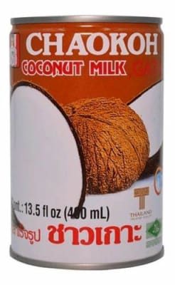 Caja Leche De Coco En Lata (Chaokoh) 400ml x 24