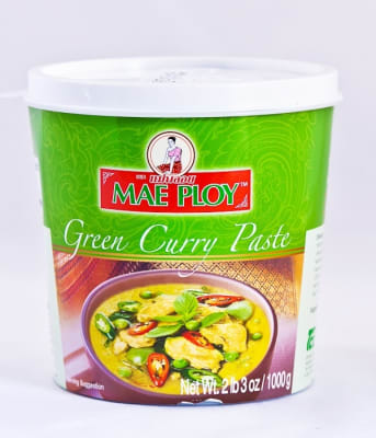 Caja Curry Verde En Pasta (Mae Ploy) 400g x 24