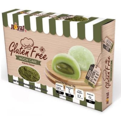 Caja Mochi Matcha Gluten Free 210g x 24 Royal Family