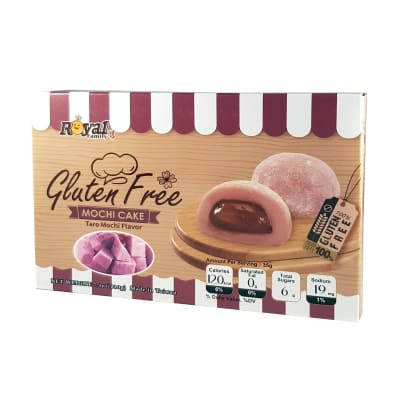 Caja Mochi Taro Gluteen Free 210g x 24 Royal Family