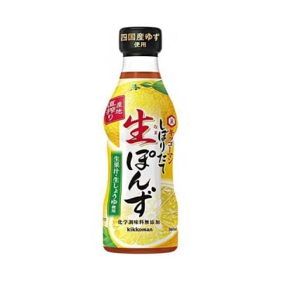 Caja Salsa Ponzu Kikkoman 360ml x 12