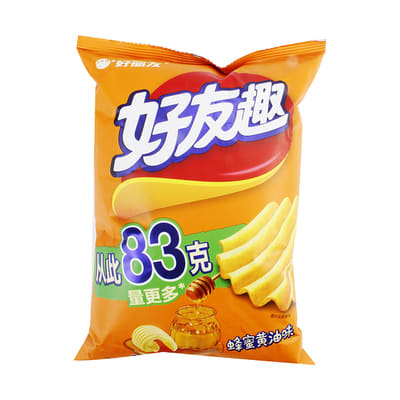 Caja Snack Papa Frita Mantequilla con Miel 83g x 201