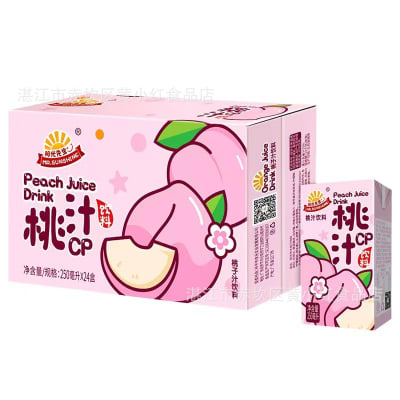 Caja Jugo Durazno (Señor Sol) 250ml x 241