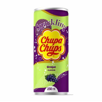 Caja Gaseosa Chupa Chups Uva Morada 250ml x 241