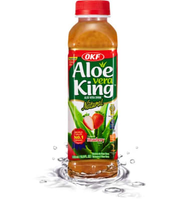 Caja Aloe Vera King Frutilla 500ml x 201