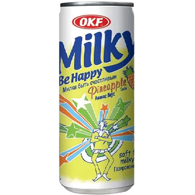Caja Bebida Milky Melon 250mlx24