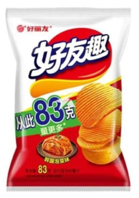 Caja Snack Papa Frita Kimchi 83g x 201