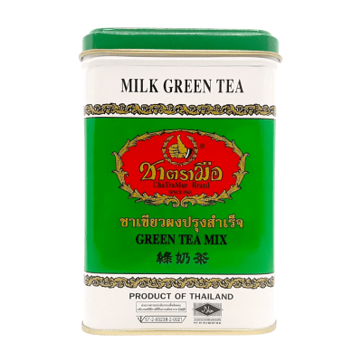 Caja Té Verde Thay Con Leche Original En Lata (Chatramue) 125g x 24