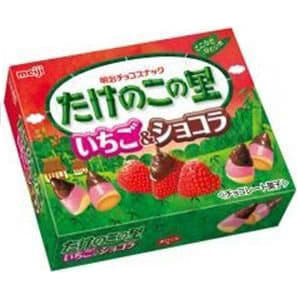 Caja Galleta Meji Fresa y Chocolate 64g x 80
