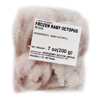 Caja (G035099) Pulpo Bebe 200g x 121