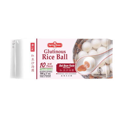 Caja Bolita Arroz Glutinoso Con Poroto Rojo 200g x 24