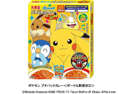Caja Curry Inst. Cerdo y Verduras (Pokemon) 120g x 601
