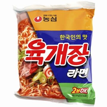 Caja Ramen Fideo Inst. Vacuno Shitake Yook Gea Jang 116g x 321