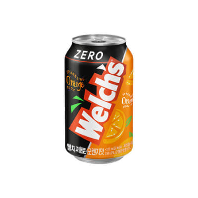 Caja Gaseosa Welchs Naranja ZERO 355ml x 24
