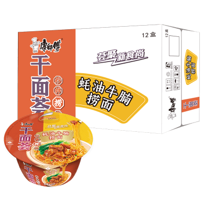 Caja Ramen Fideo Seco Inst. Vacuno Con Salsa Ostra(Cocinero)122g x 12
