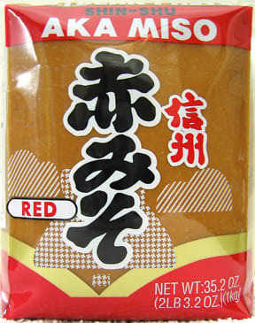 Caja Pasta Aka Miso Rojo - Oscuro 1kgx10