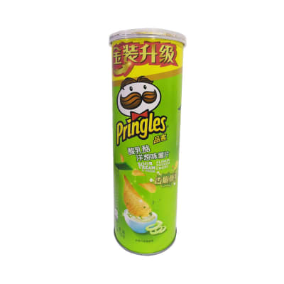 Caja Pringles Sour Cream Y Onion 110gr x 14