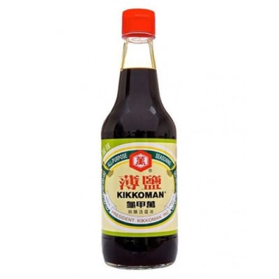 Caja Salsa soya bajo sodio Kikoman 500mlx12