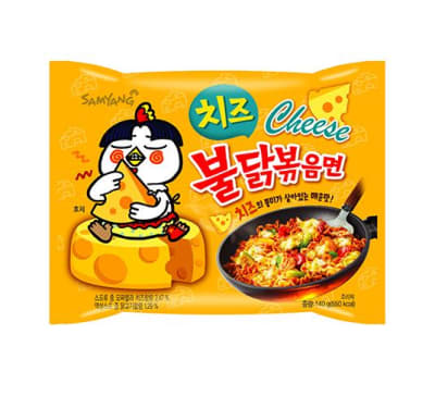 Caja Ramen Buldak Queso (Amarillo) 140g x 321