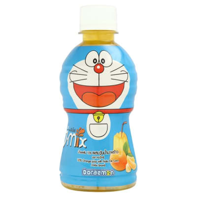 Caja Jugo Naranja Mix con Jalea (Doraemon) 270ml x 36