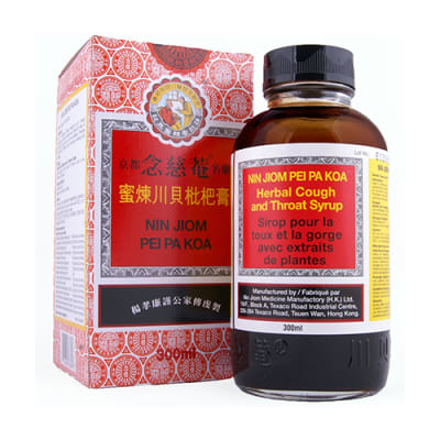 Caja Jiom Pei Pa Kao Jarabe de Hierbas 300ml x 48