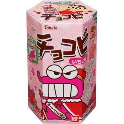 Caja Galleta Chocobi Shin Chan Frutilla 25g x 48