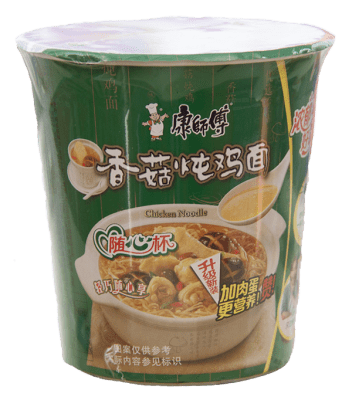 Caja Ramen Inst Cup Mini Pollo con Champiñon 62g x 12