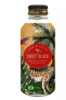 Caja Cafe Negro Dulce 390ml x 201