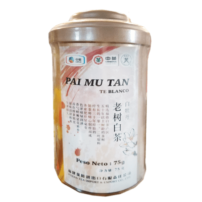 Caja Te Blanco en Hojas Pai Mu Tan (WD001) 75g x 121