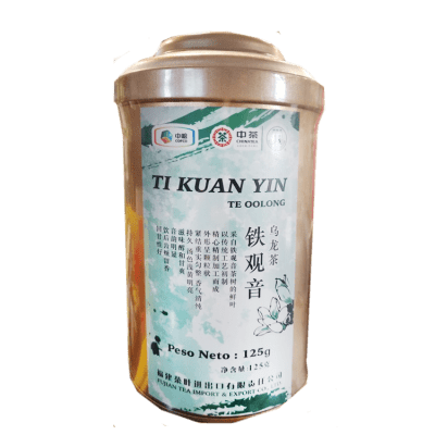 Caja Te Oolong en Hojas Ti Kuan Yin (KD001) 125g x 121