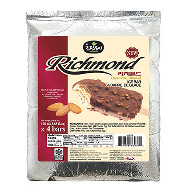 Caja Helado Richmond 108ml x 64