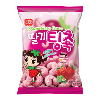 Caja Snack Caramelo de Maiz Frutilla 27g x 18