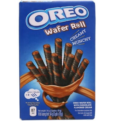 Caja Galleta Wafer Roll Chocolate 54g x 20