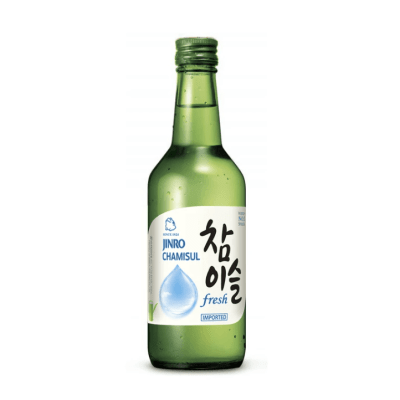 Caja Soju Jinro Chamisul Fresh 360ml x 20