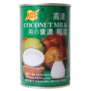 Caja Leche Coco Kos 400ml x 24