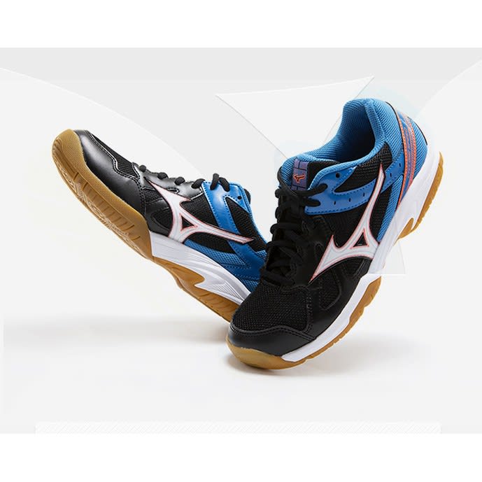 ZAPATILLAS MIZUNO CYCLONE SPEED BLACK BLUE | ASICS - MIZUNO - PURO SPORTS