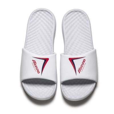 SANDALIAS MIZUNO FOOTBALL SLIDE WHITE1