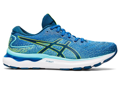 ZAPATILLAS ASICS RUNNING HOMBRE GEL-NIMBUS 24 LAKE DRIVE HAZARD GREEN1