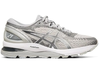 ASICS WOMEN GEL NIMBUS 21 MID GREY SILVER1