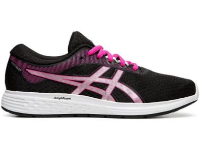 ASICS WOMEN PATRIOT 11  BLACK PINK GLOW1