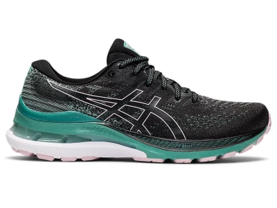 ZAPATILLAS ASICS GEL KAYANO 28 BLACK SAGE- RUNNING- ÚNICO PAR- 8 US MUJER (25 CM)1