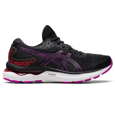 ZAPATILLAS ASICS RUNNING GEL NIMBUS 24 BLACK ORCHID- UNICO PAR- US 6 MUJER (23 CM)