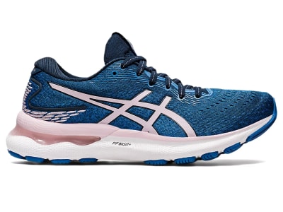 ZAPATILLAS ASICS RUNNING MUJER GEL-NIMBUS 24 FRENCH BLUE BARELY ROSE1